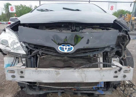 2011 Toyota Prius Three из США, поврежденный, VIN JTDKN3DU0B0246672